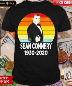 Official Rip Sean Connery 1930 2020 Vintage Shirt- Design By Viewtees.com