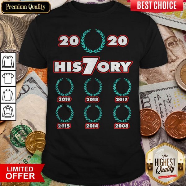 Premium 2020 His7ory Times World Champion Shirt - Design By Viewtees.com