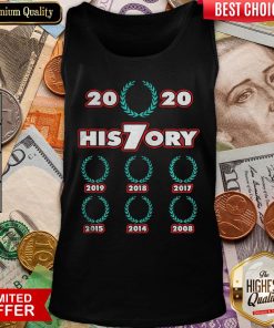 Premium 2020 His7ory Times World Champion Tank Top - Design By Viewtees.com