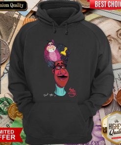 Made With Soul Disney Pixar Soul ‘Joe And His Fro’ By Bianca Pastel And Hue Hoodie - Design By Viewtees.com