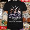 Undertaker 30th Anniversary Signature Thank You For The Memories Shirt - Design By Viewtees.com