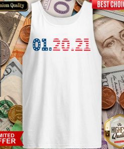 American Flag 01 20 2021 Inauguration Day Tank Top - Design By Viewtees.com