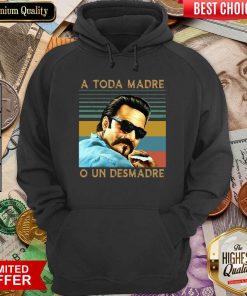 Blood In Blood Out A Toda Madre O Un Desmadre Vintage Hoodie - Design By Viewtees.com