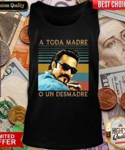 Blood In Blood Out A Toda Madre O Un Desmadre Vintage Tank Top - Design By Viewtees.com