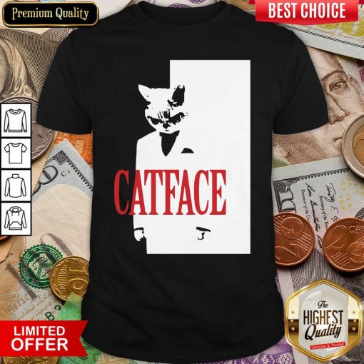 Cat Face Shirt - Design By Viewtees.com