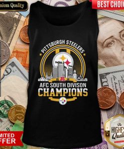 Pittsburgh Steelers 2020 Afc South Division Champions Tank Top - Design By Viewtees.com
