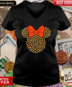 Disney Mickey Minnie V-neck - Design By Viewtees.com