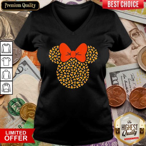 Disney Mickey Minnie V-neck - Design By Viewtees.com