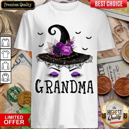 Grandma Witch Hat Halloween Shirt - Design By Viewtees.com