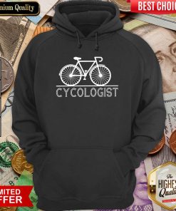 Hot The Bicycle Cycologist Hoodie - Design By Viewtees.com