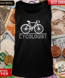 Hot The Bicycle Cycologist Tank Top - Design By Viewtees.com