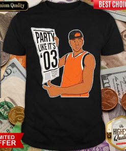 Party Like It’s 03 Shirt - Design By Viewtees.com