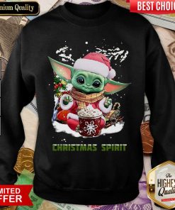 Santa Baby Yoda Christmas Spirit Sweatshirt - Design By Viewtees.com