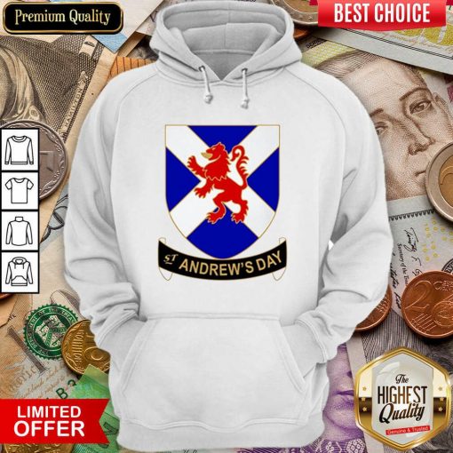 St Andrew's Day Celebration Hoodie - Design By Viewtees.com