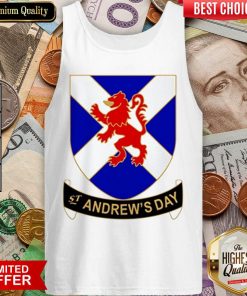 St Andrew's Day Celebration Tank Top - Design By Viewtees.com