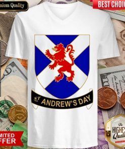 St Andrew's Day Celebration V-neck - Design By Viewtees.com