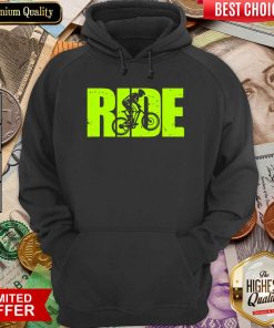 The Ride Bike Hoodie - Design By Viewtees.com