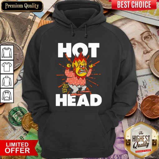 Heat Miser Hot Head The Year Without A Santa Claus Hoodie - Design By Viewtees.com