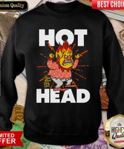 Heat Miser Hot Head The Year Without A Santa Claus Sweatshirt - Design By Viewtees.com