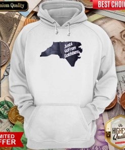 Just A Kid From Goldsboro Hoodie - Design By Viewtees.com