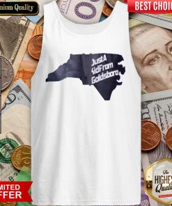 Just A Kid From Goldsboro Tank Top - Design By Viewtees.com