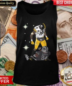 Pittsburgh Steelers JuJu Smith And Oakland Raiders Antonio Brown Tank Top - Design By Viewtees.com