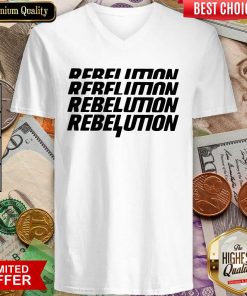 Rebelution Merch V-neck - Design By Viewtees.com