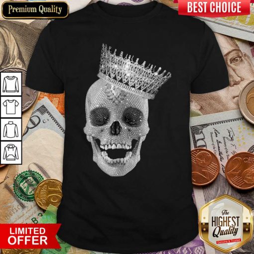 Skull Queen Diamond Shirt - Design By Viewtees.com