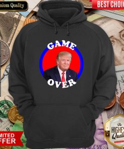 Game Over Donald Trump President Election Hoodie - Design By Viewtees.com