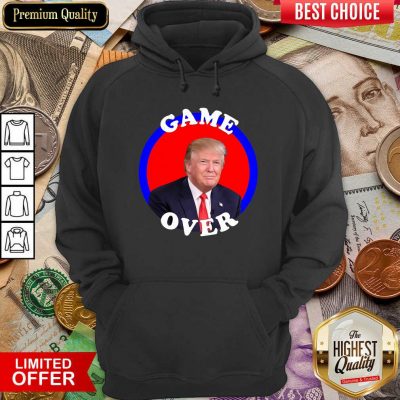 Game Over Donald Trump President Election Hoodie - Design By Viewtees.com