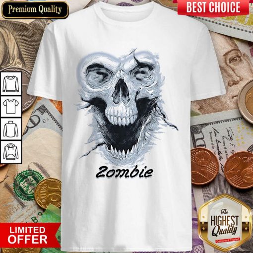 Skull Zombie Shirt - Design By Viewtees.com