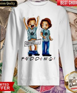 Supernatural Pudding Oh My Sweatshirt - Design By Viewtees.com