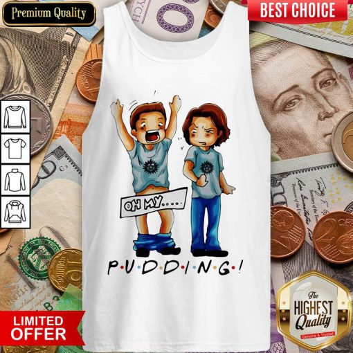 Supernatural Pudding Oh My Tank Top - Design By Viewtees.com