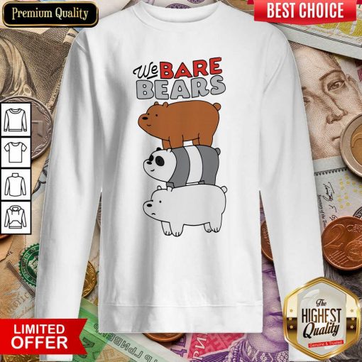 We Bare Bears Sweatshirt - Design By Viewtees.com