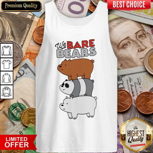 We Bare Bears Tank Top - Design By Viewtees.com