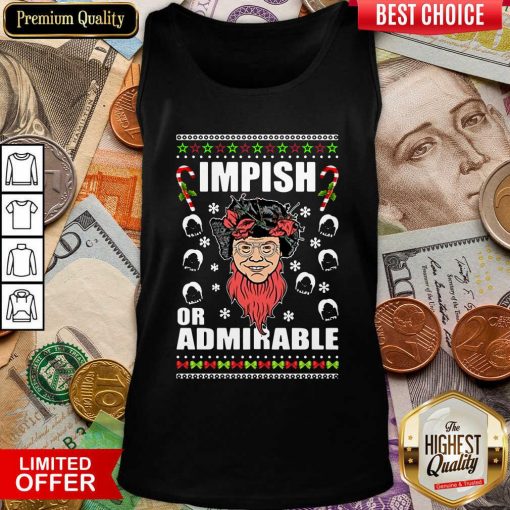 Belsnickel Impish Or Admirable Ugly Christmas Tank Top - Design By Viewtees.com