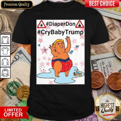 Diaper Don Crybaby Trump Ugly Christmas Shirt - Design By Viewtees.com