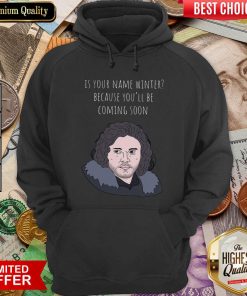 Is Your Name Winter Because You’ll Be Coming Soon Hoodie - Design By Viewtees.com