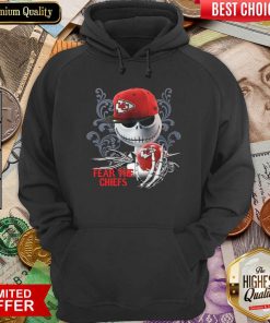 Jack Skellington Fear The Kansas City Chiefs Hoodie - Design By Viewtees.com