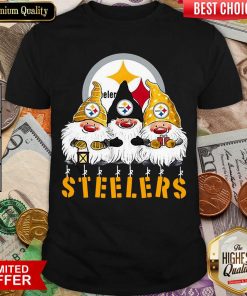 Pittsburgh Steelers Gnomes Merry Christmas Shirt - Design By Viewtees.com