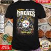 Pittsburgh Steelers Team Football All Time Greats Signatures Shirt - Design By Viewtees.com