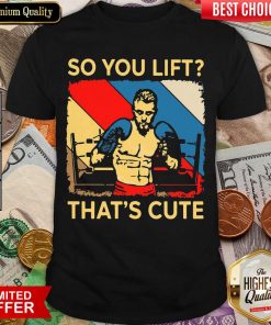 Boxing So You Lift That’s Cute Vintage Shirt - Design By Viewtees.com