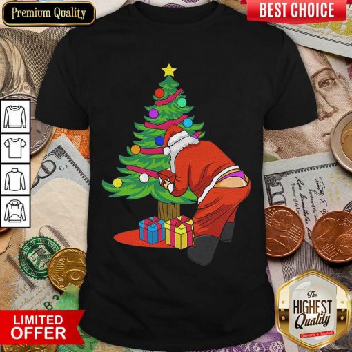 Gay Santa Funny Christmas LGBT Santa Claus Shirt - Design By Viewtees.com