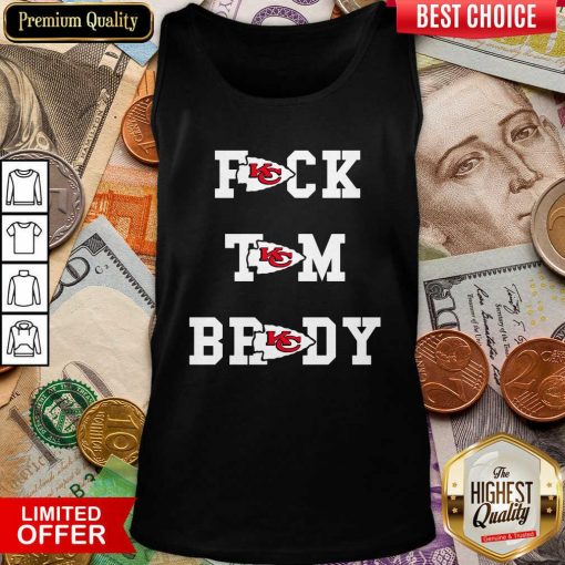 Kansas City Chiefs Fuck Tom Brady Tank Top - Design By Viewtees.com