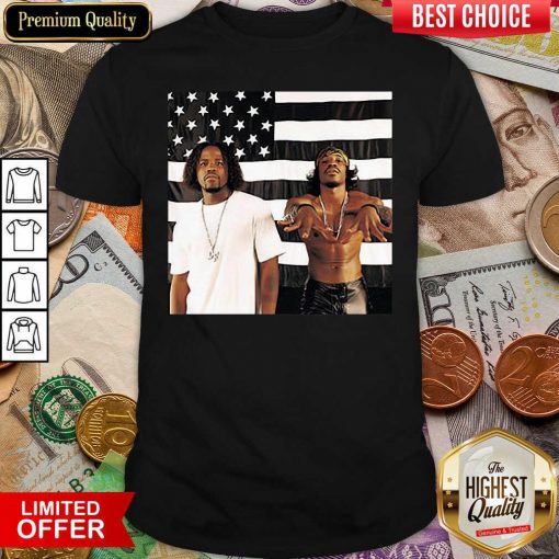 Outkast’s Stankonia American Flag Shirt - Design By Viewtees.com