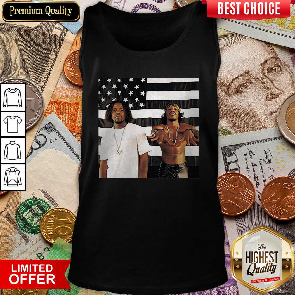 Outkast’s Stankonia American Flag Tank Top - Design By Viewtees.com