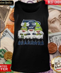 Seattle Seahawks Gnomies Christmas Tank Top - Design By Viewtees.com