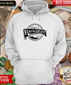 Elect Baggins For A Better Shire Hoodie - Design By Viewtees.com