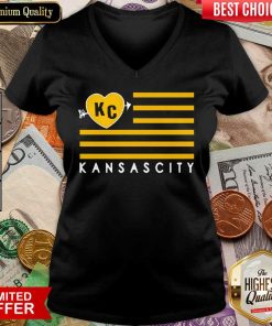 Good KC Kansas City Football V-neck