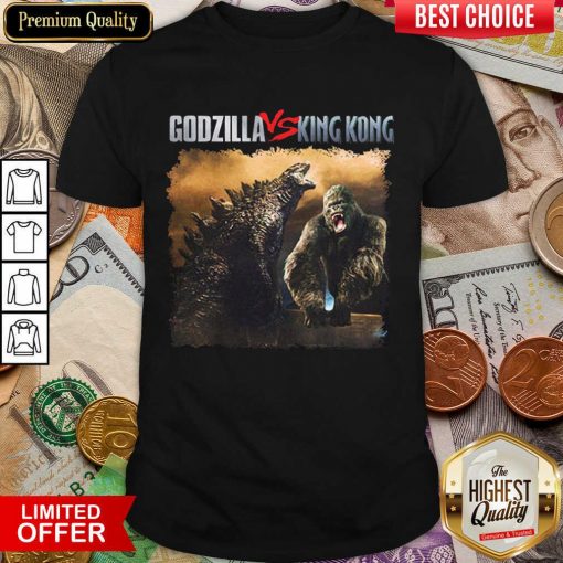 Happy Classic Godzilla Vs King Kong New Tee 02 Shirt